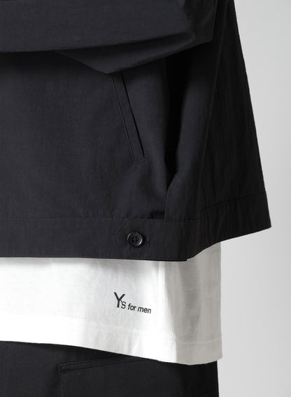 NYLON WEATHER FLAP POCKET BLUSON