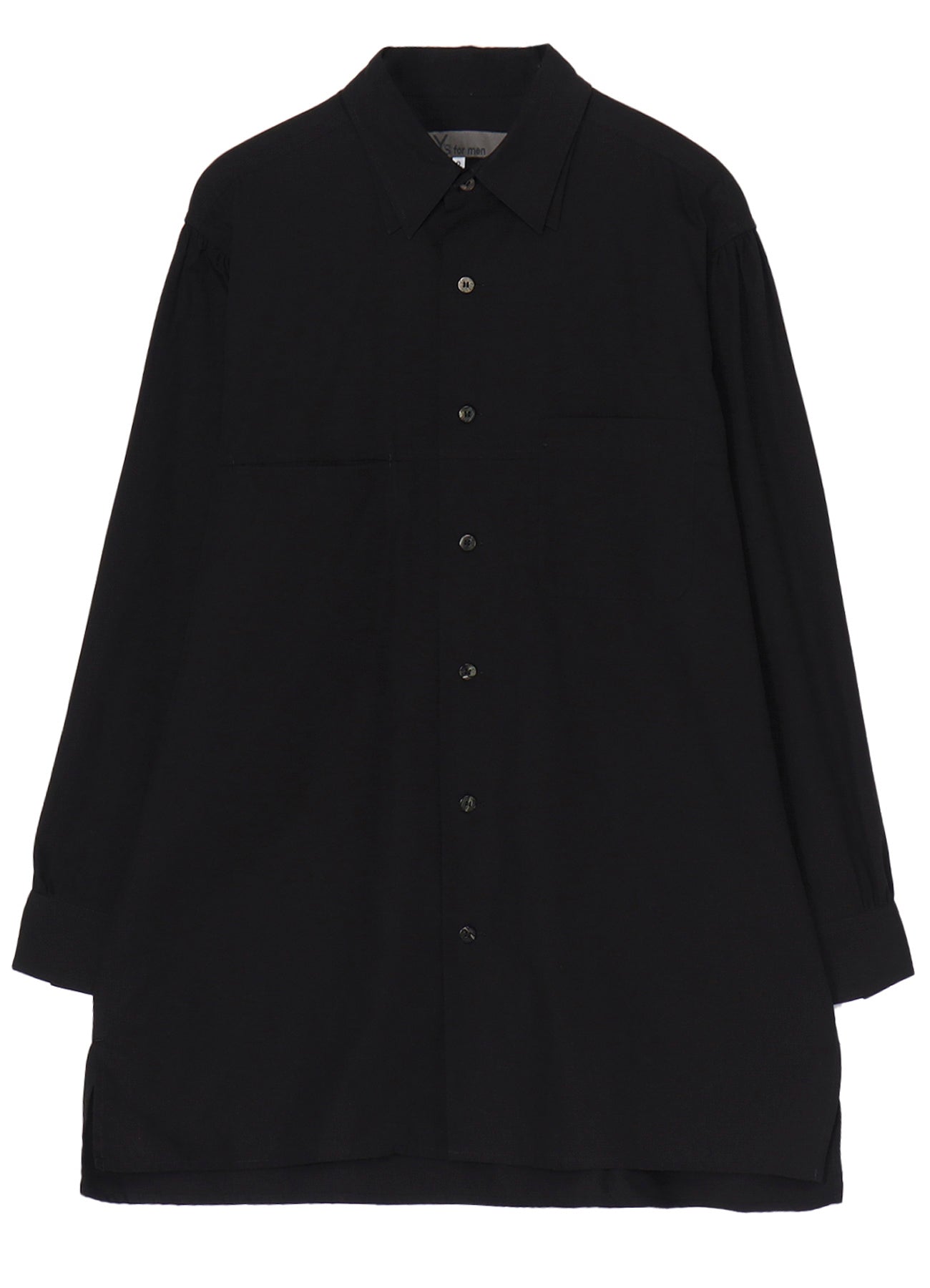 40 BROAD DOUBLE COLLAR BIG SHIRT