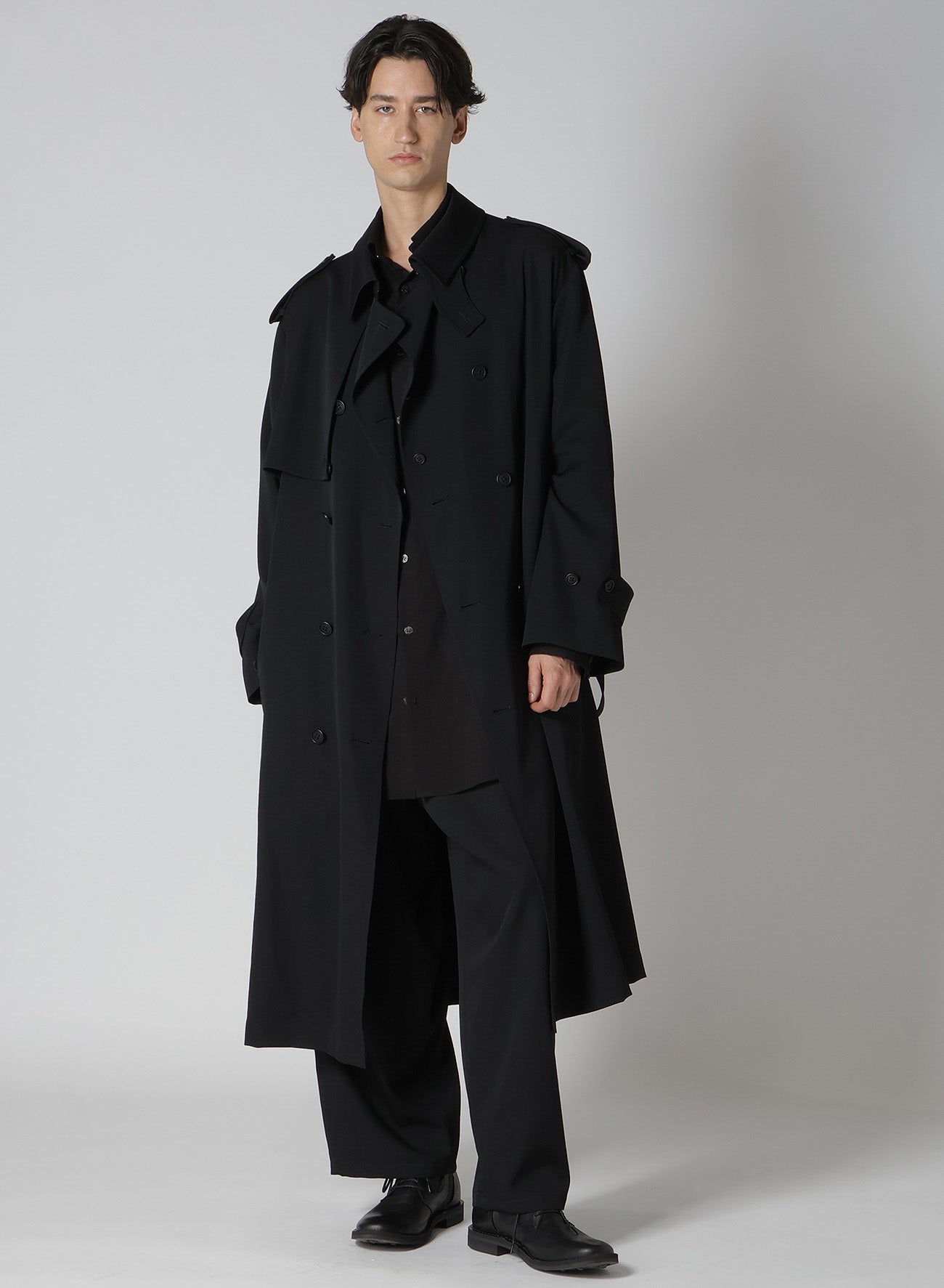 GABARDINE TRENCH COAT