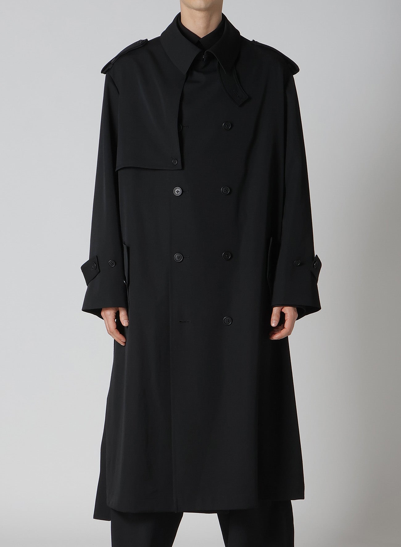 GABARDINE TRENCH COAT