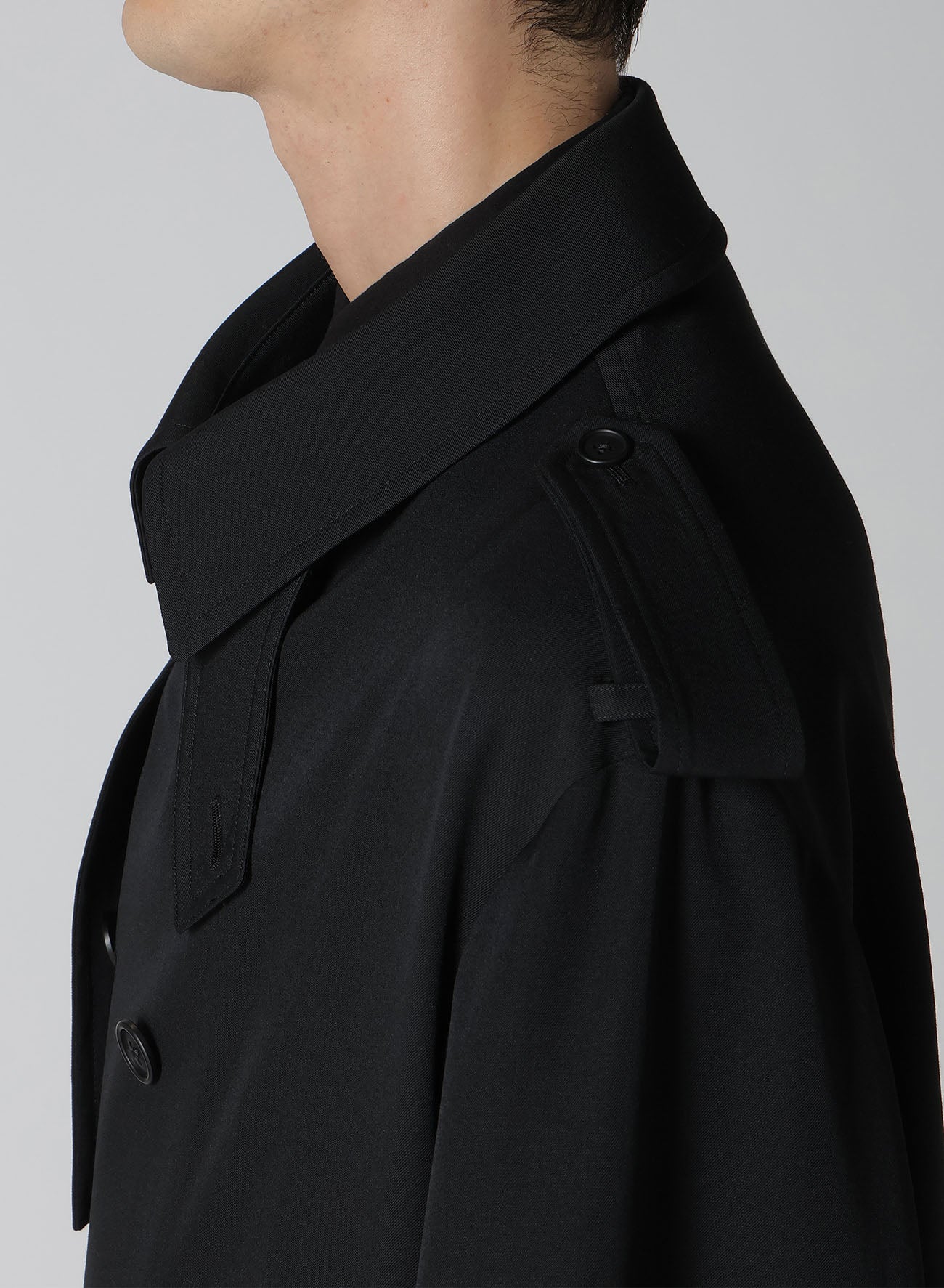 GABARDINE TRENCH COAT