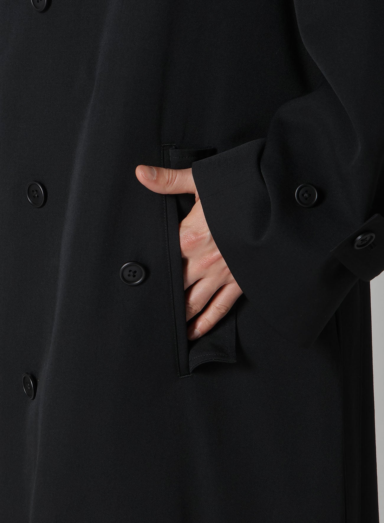 GABARDINE TRENCH COAT