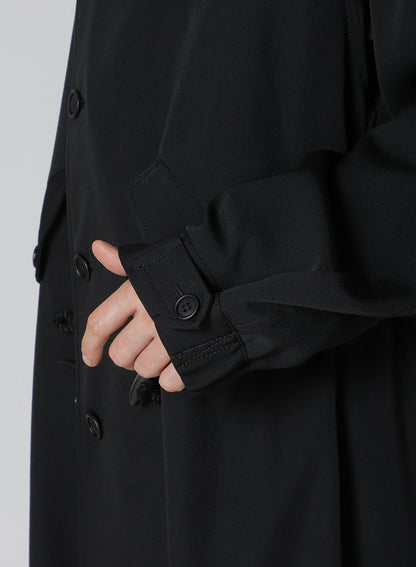 GABARDINE TOGGLE BUTTONS MODS COAT