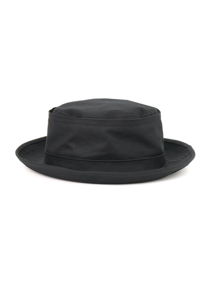 40/2COTTON GABARDINE PORKPIE HAT