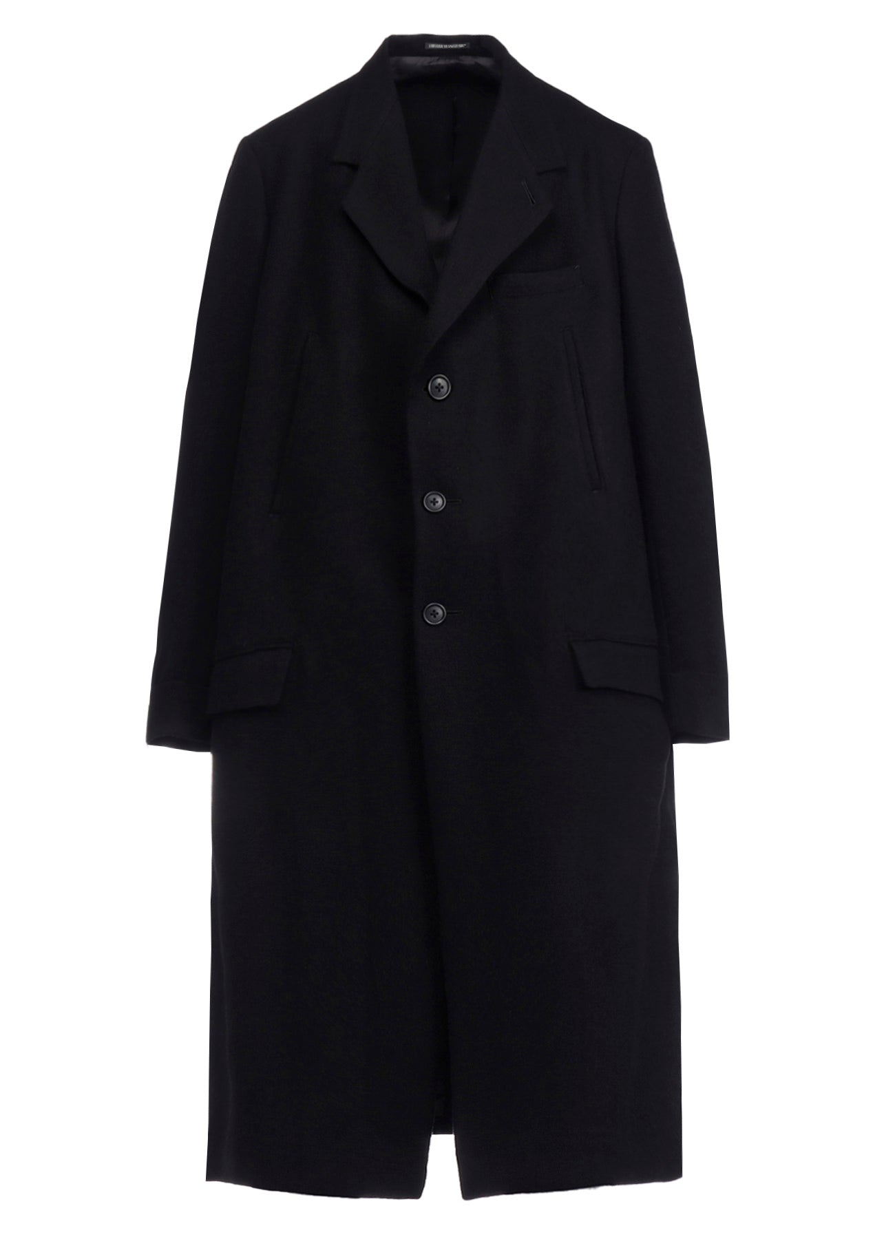 WOOL NYLON LONG JACKET WITH MACKIN SLEEVE