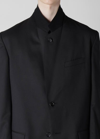 SUIT GABARDINE JACKET WITH 2-BUTTONS