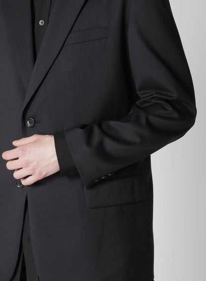 SUIT GABARDINE JACKET WITH 2-BUTTONS