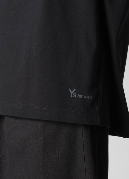 Y's for men LOGO PRINT SHORT SLEEVE T-SHIRTS