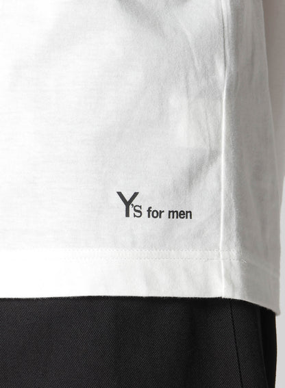 Y's for men LOGO PRINT LONG SLEEVE T-SHIRTS