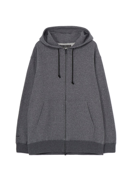 FLEECE HOODIE WITH LOGO PRINT