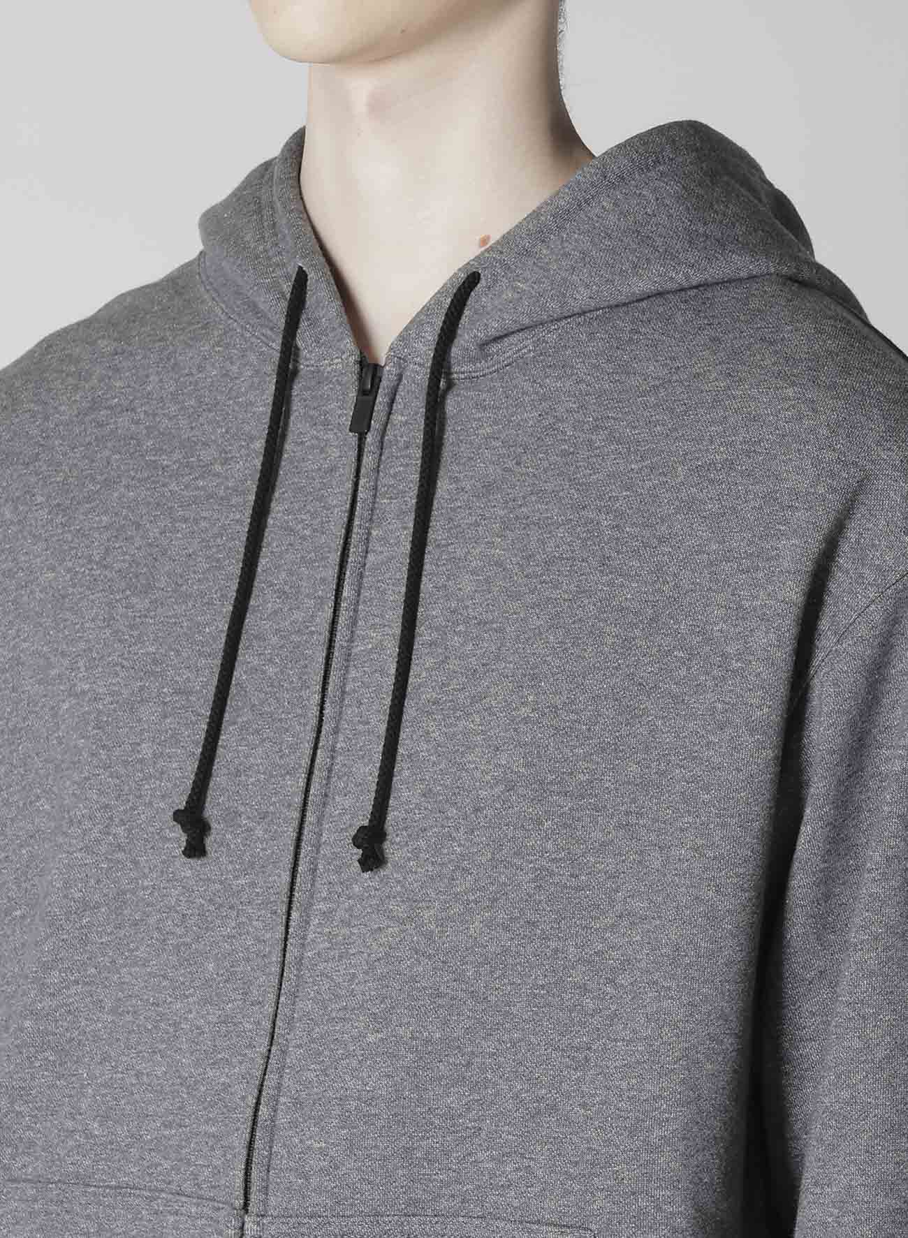 FLEECE HOODIE WITH LOGO PRINT