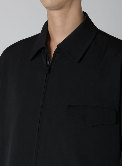 GABARDINE FLAP POCKET BLOUSON