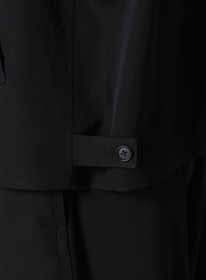 GABARDINE FLAP POCKET BLOUSON