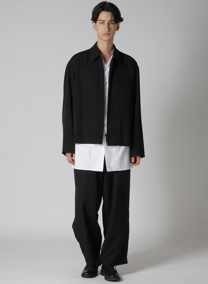 GABARDINE FLAP POCKET BLOUSON