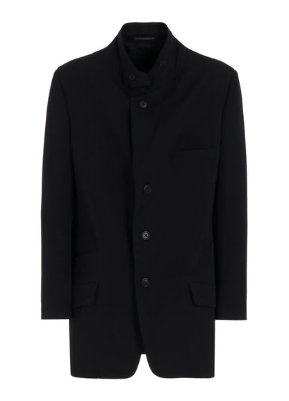 WOOL GABARDINE RIGHT CHANGE POCKET JACKET