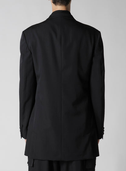 WOOL GABARDINE RIGHT CHANGE POCKET JACKET