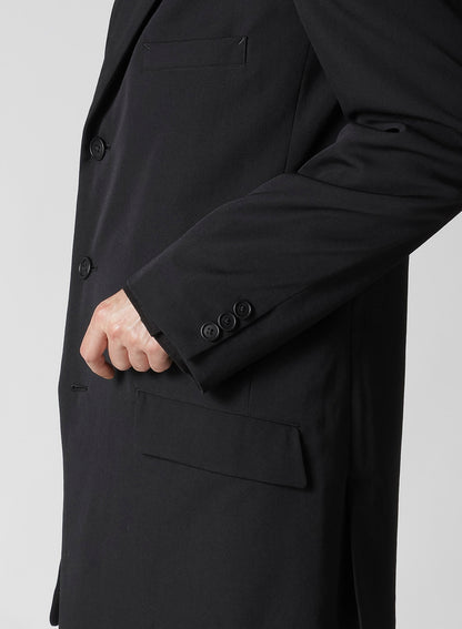 WOOL GABARDINE RIGHT CHANGE POCKET JACKET