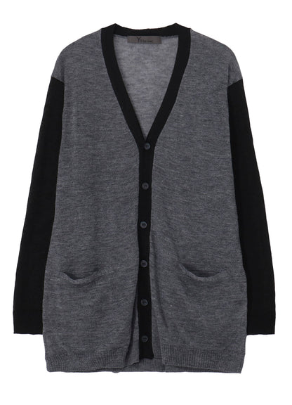 【1/11 10:00(JST) Release】12G KNIT CARDIGAN WITH LOGO