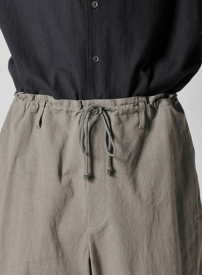 【1/11 10:00(JST) Release】COTTON POPLIN PANTS WITH RIGHT AND LEFT LEG POCKETS