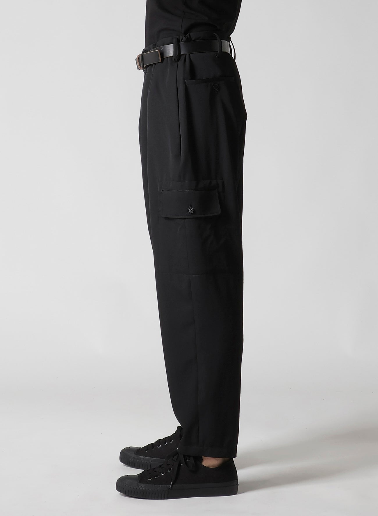 【12/6 10:00(JST) Release】WOOL GABARDINE FLAP POCKET PANTS