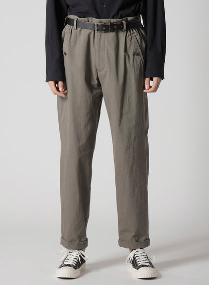 【1/11 10:00(JST) Release】COTTON POPLIN PANTS WITH WAIST GATHERED