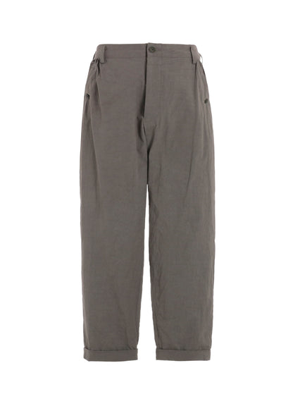 【1/11 10:00(JST) Release】COTTON POPLIN PANTS WITH WAIST GATHERED