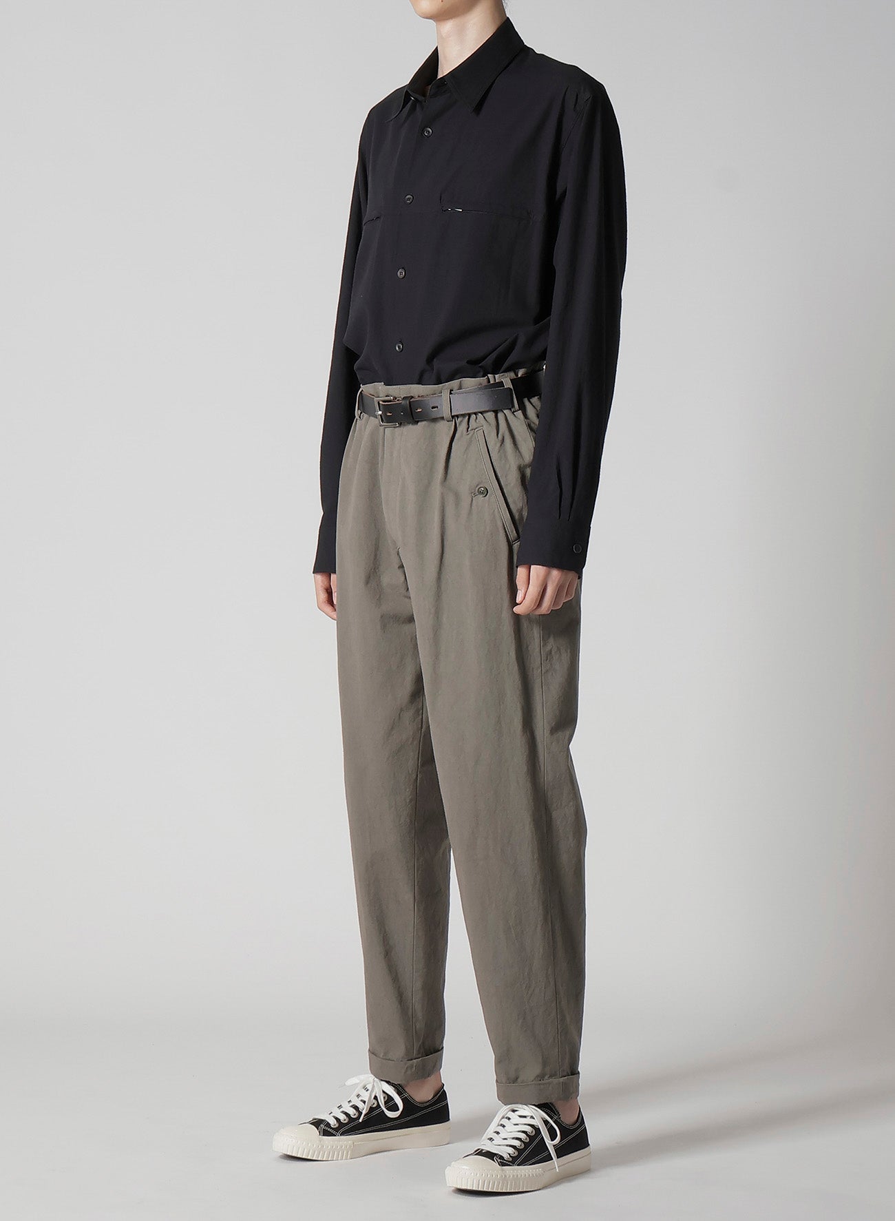 【1/11 10:00(JST) Release】COTTON POPLIN PANTS WITH WAIST GATHERED