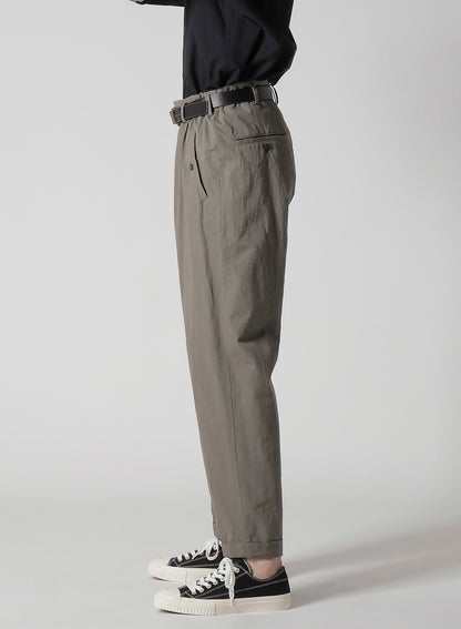 【1/11 10:00(JST) Release】COTTON POPLIN PANTS WITH WAIST GATHERED