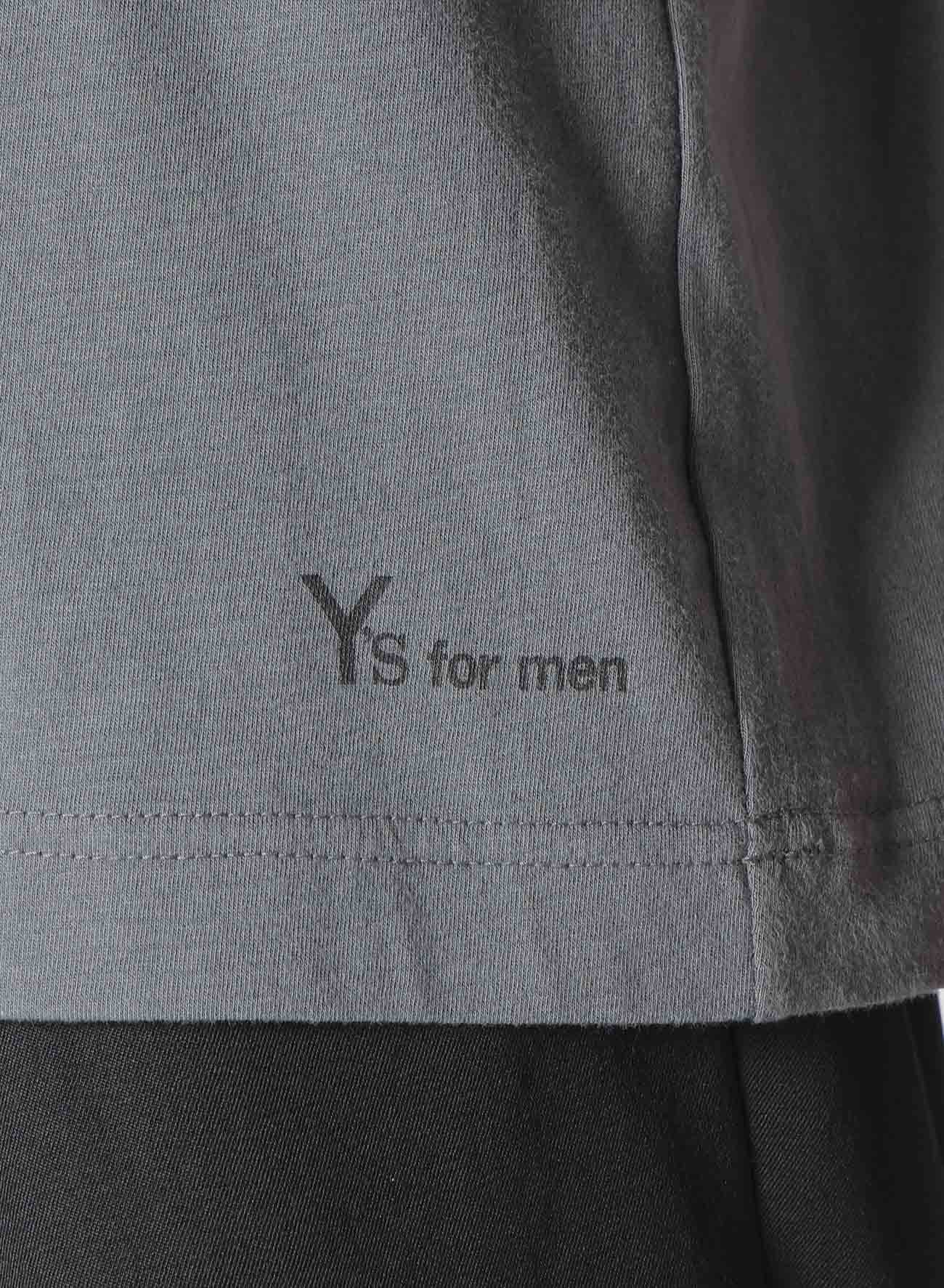 【12/6 10:00(JST) Release】Y's for men LOGO PRINT SHORT SLEEVE T-SHIRTS