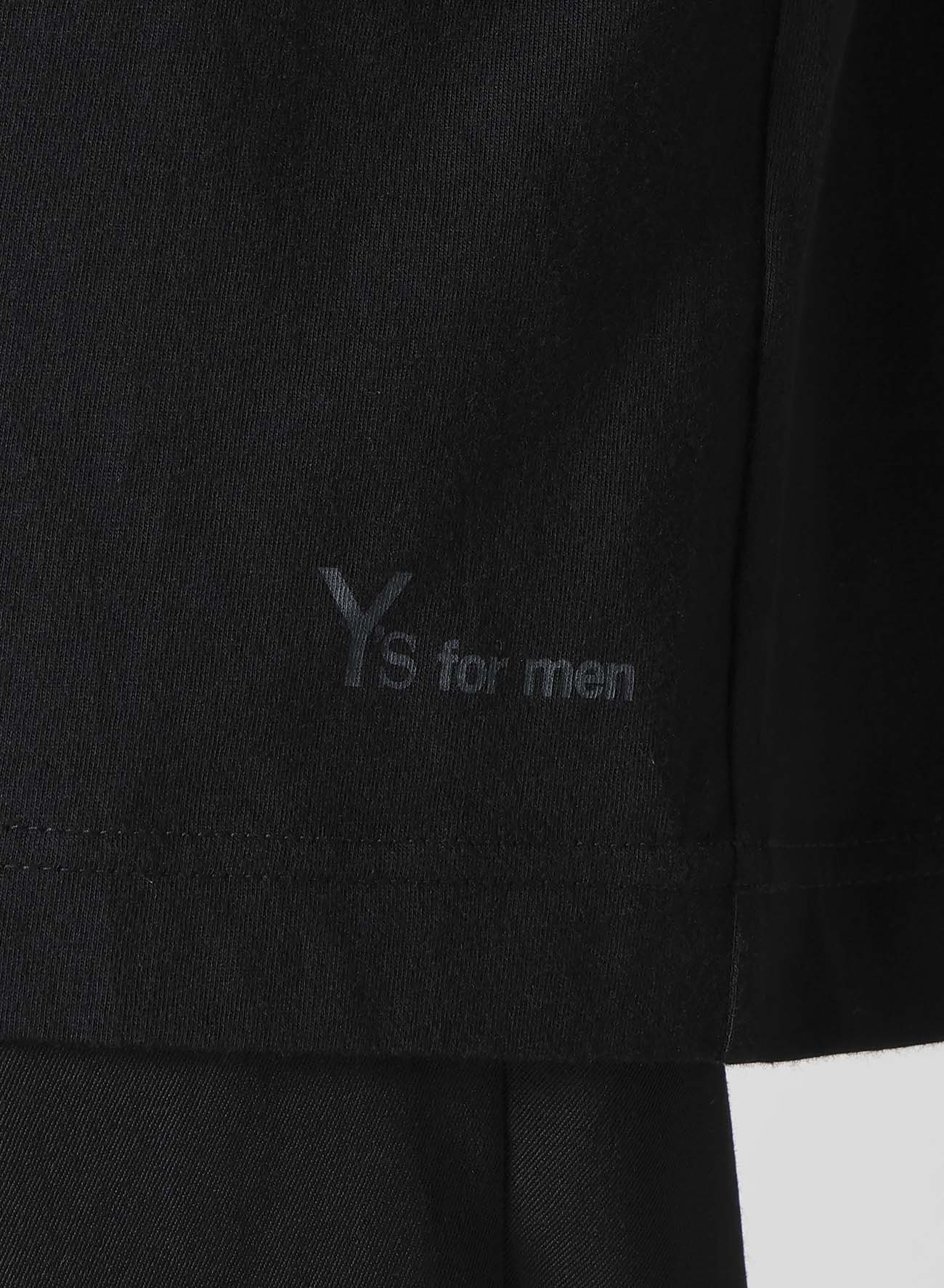 【12/6 10:00(JST) Release】Y's for men LOGO PRINT SHORT SLEEVE T-SHIRTS