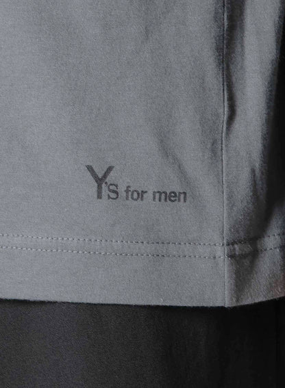 【12/6 10:00(JST) Release】Y's for men LOGO PRINT LONG SLEEVE T-SHIRTS