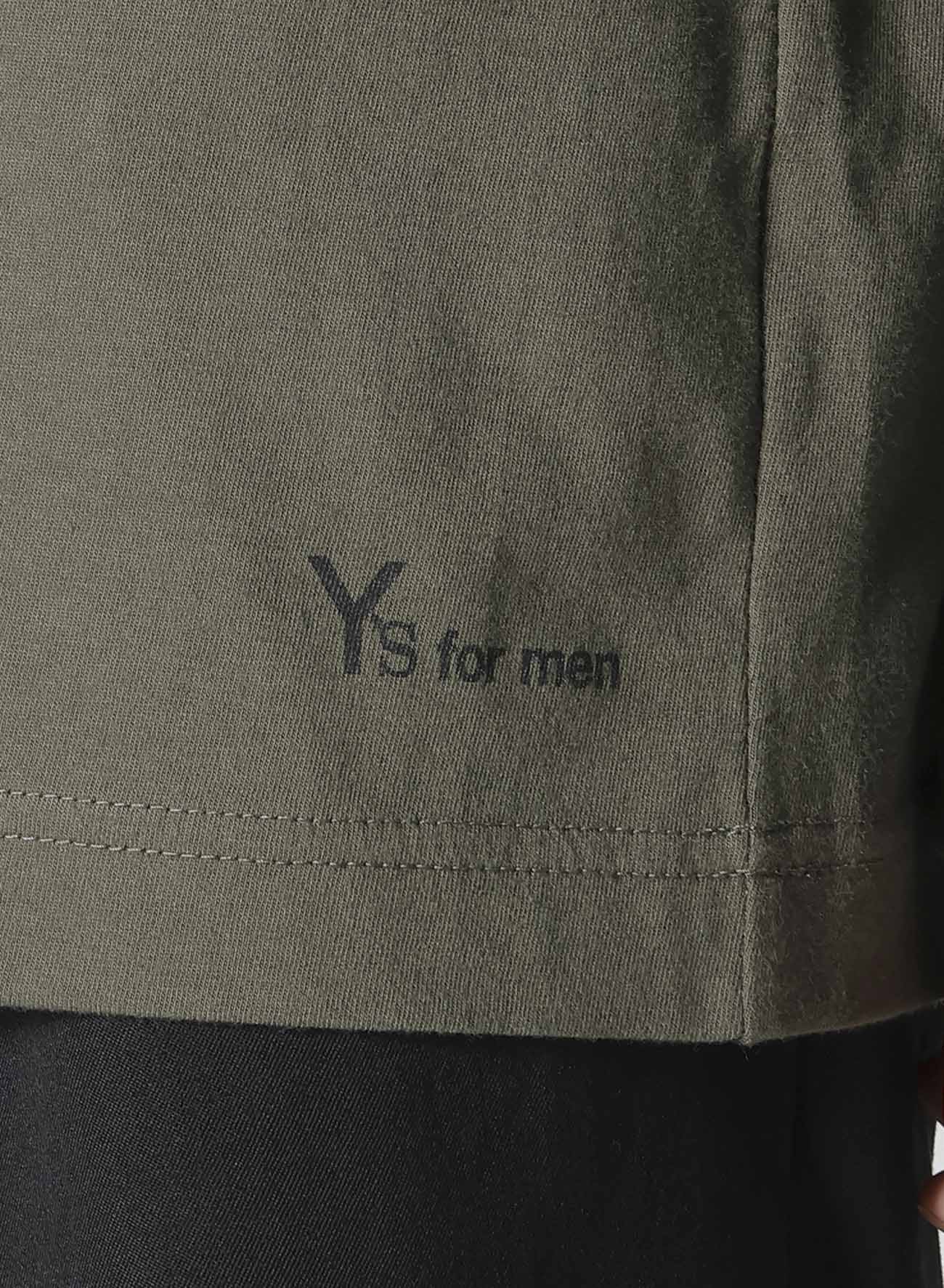 【12/6 10:00(JST) Release】Y's for men LOGO PRINT LONG SLEEVE T-SHIRTS