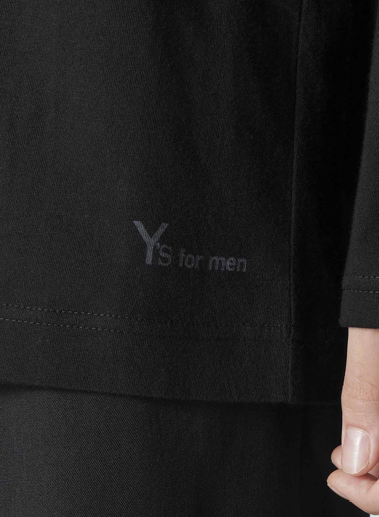 【12/6 10:00(JST) Release】Y's for men LOGO PRINT LONG SLEEVE T-SHIRTS