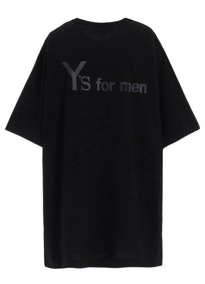 【12/6 10:00(JST) Release】Y's for men LOGO BACK PRINT T-SHIRTS