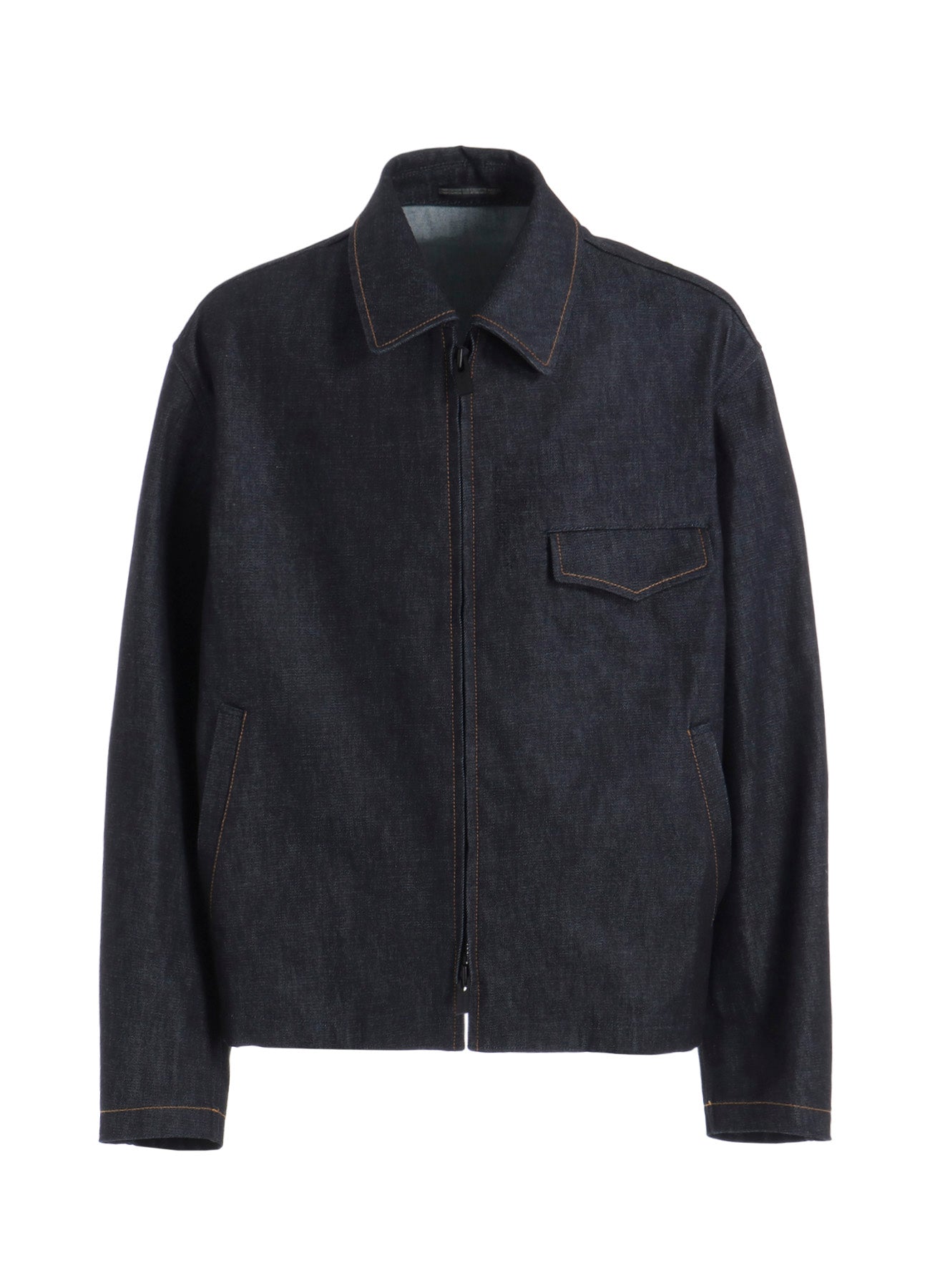 【1/11 10:00(JST) Release】13oz UNEVEN YARN DENIM BLOUSON WITH COLLOR COMBI