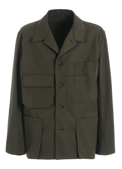 T/C TWILL LAYERED POCKET BLOUSON