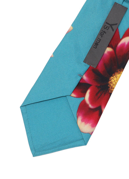 【Launching 10:00(JST), Nov 8】FLOWER PRINT TIE ”POPPY”