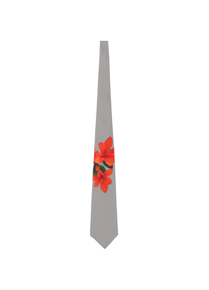 【Launching 10:00(JST), Nov 8】FLOWER PRINT TIE ”LILY”