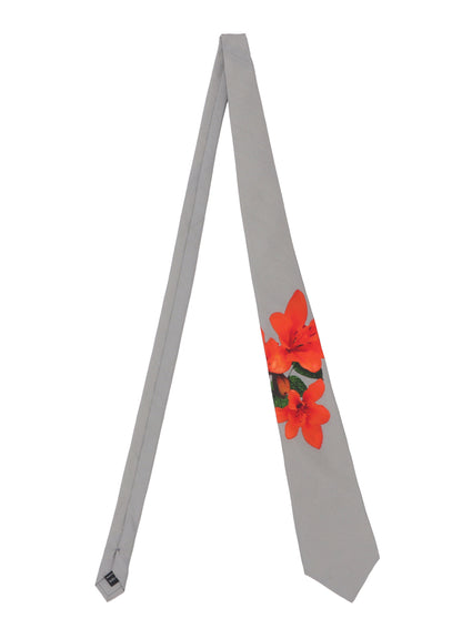 【Launching 10:00(JST), Nov 8】FLOWER PRINT TIE ”LILY”