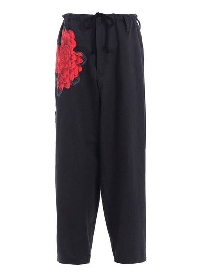 【Launching 10:00(JST), Nov 8】FLOWER PRINT PANTS "DAHLIA"