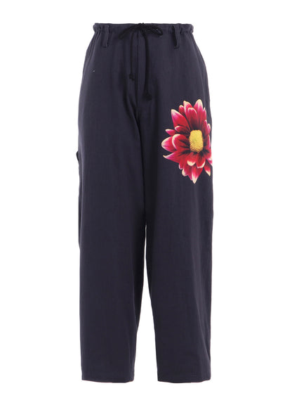 【Launching 10:00(JST), Nov 8】FLOWER PRINT PANTS "POPPY"