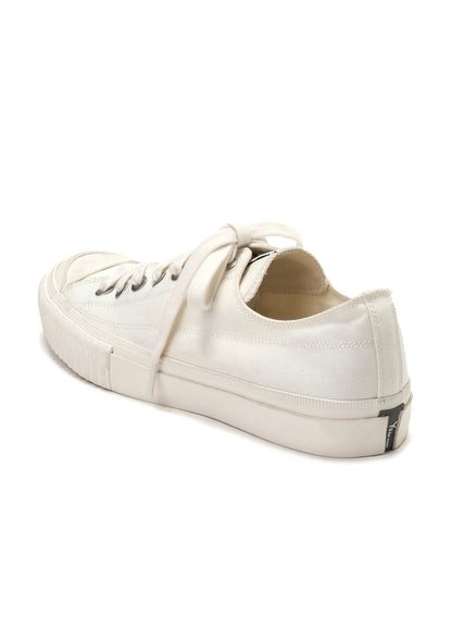 COTTON CANVAS LOW-TOP SNEAKERS