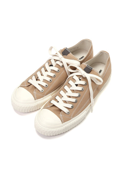 COTTON CANVAS LOW-TOP SNEAKERS