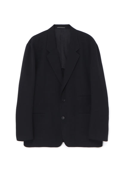 WOOL GABARDINE 2-BUTTONS JACKET