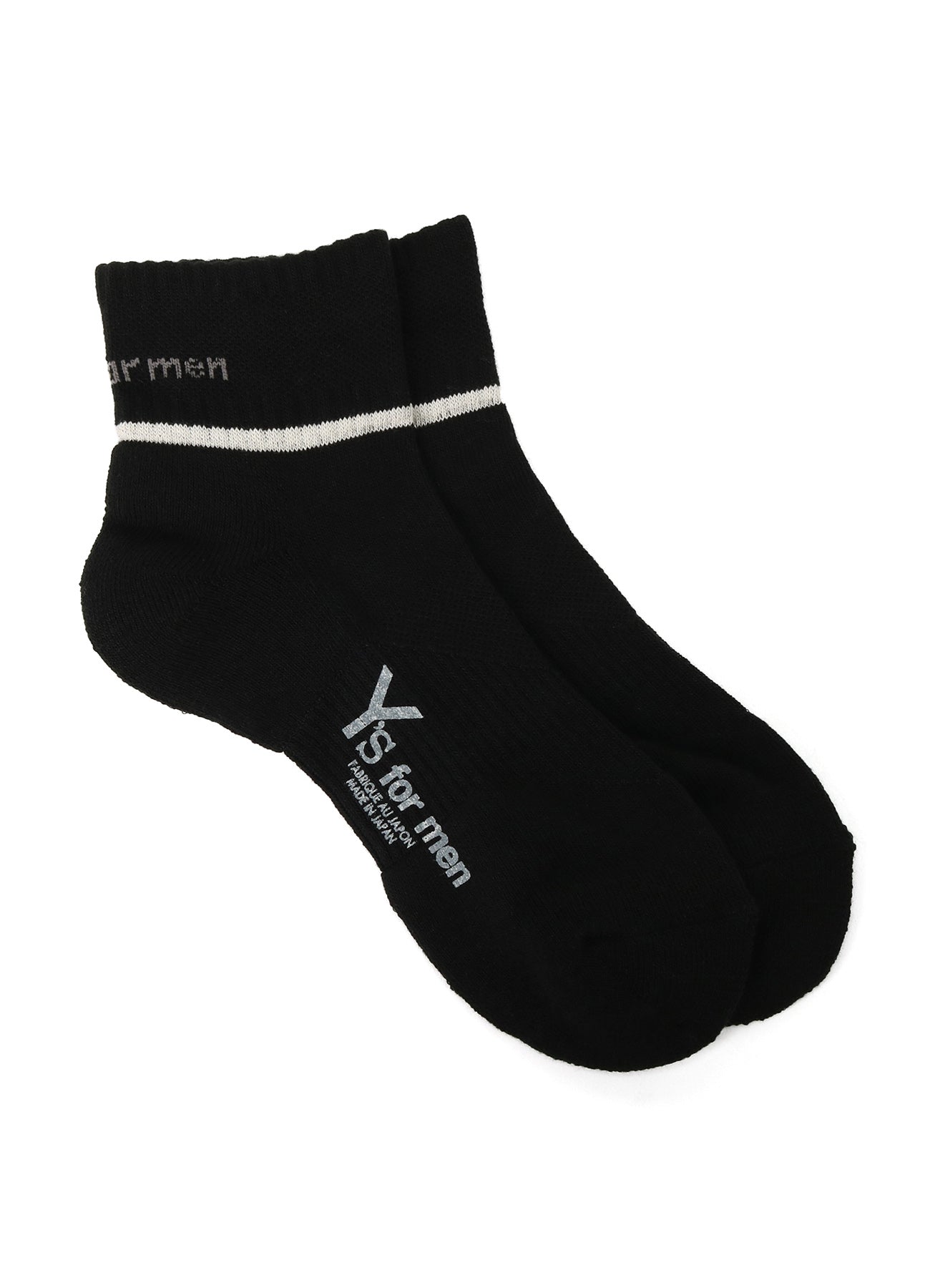 COTTON ACRYLIC PLAIN STITCH ANKLE PILE SOCKS