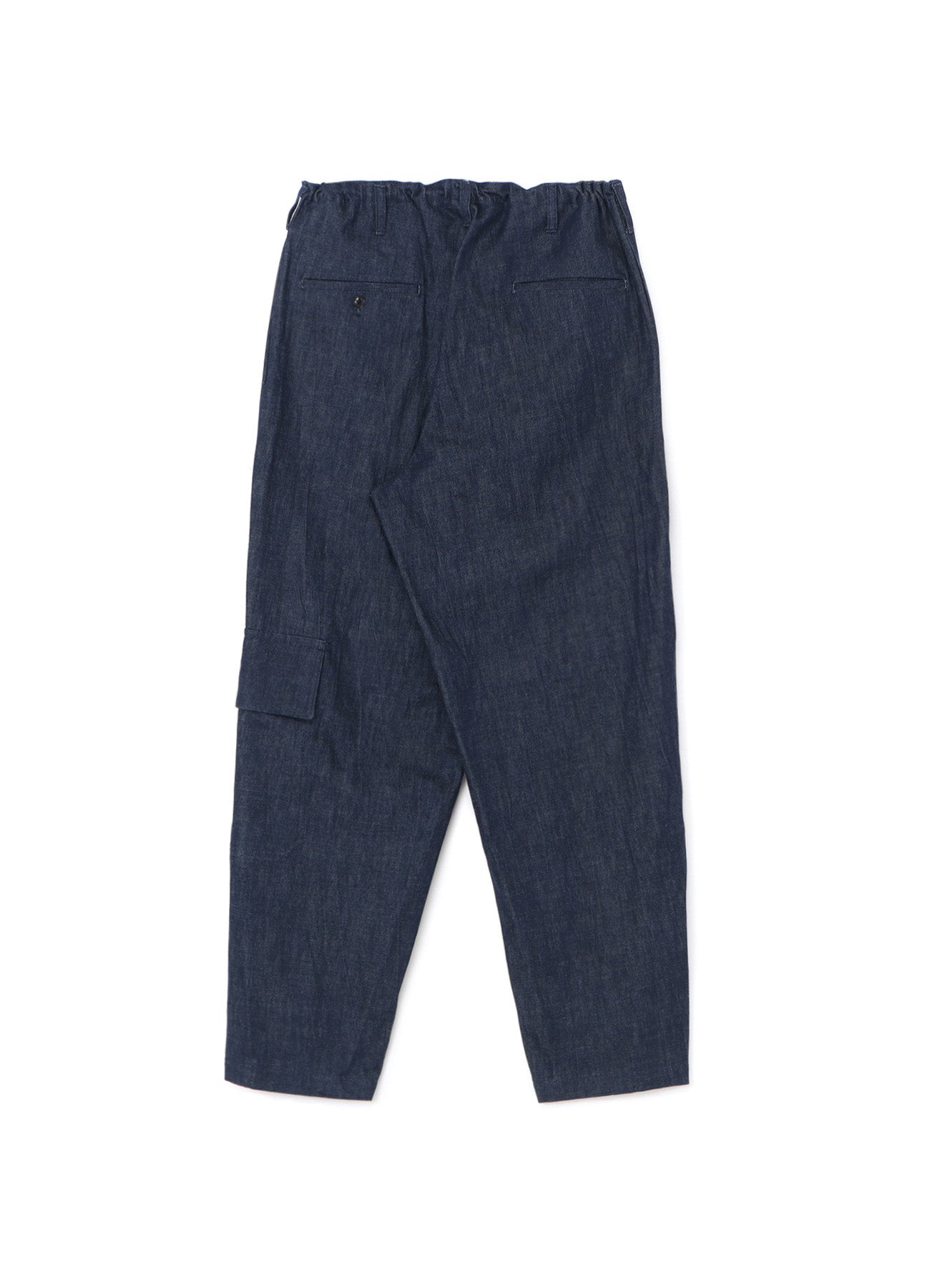 11oz UNEVEN THREAD DENIM SIDE SEAM TUCK PANTS