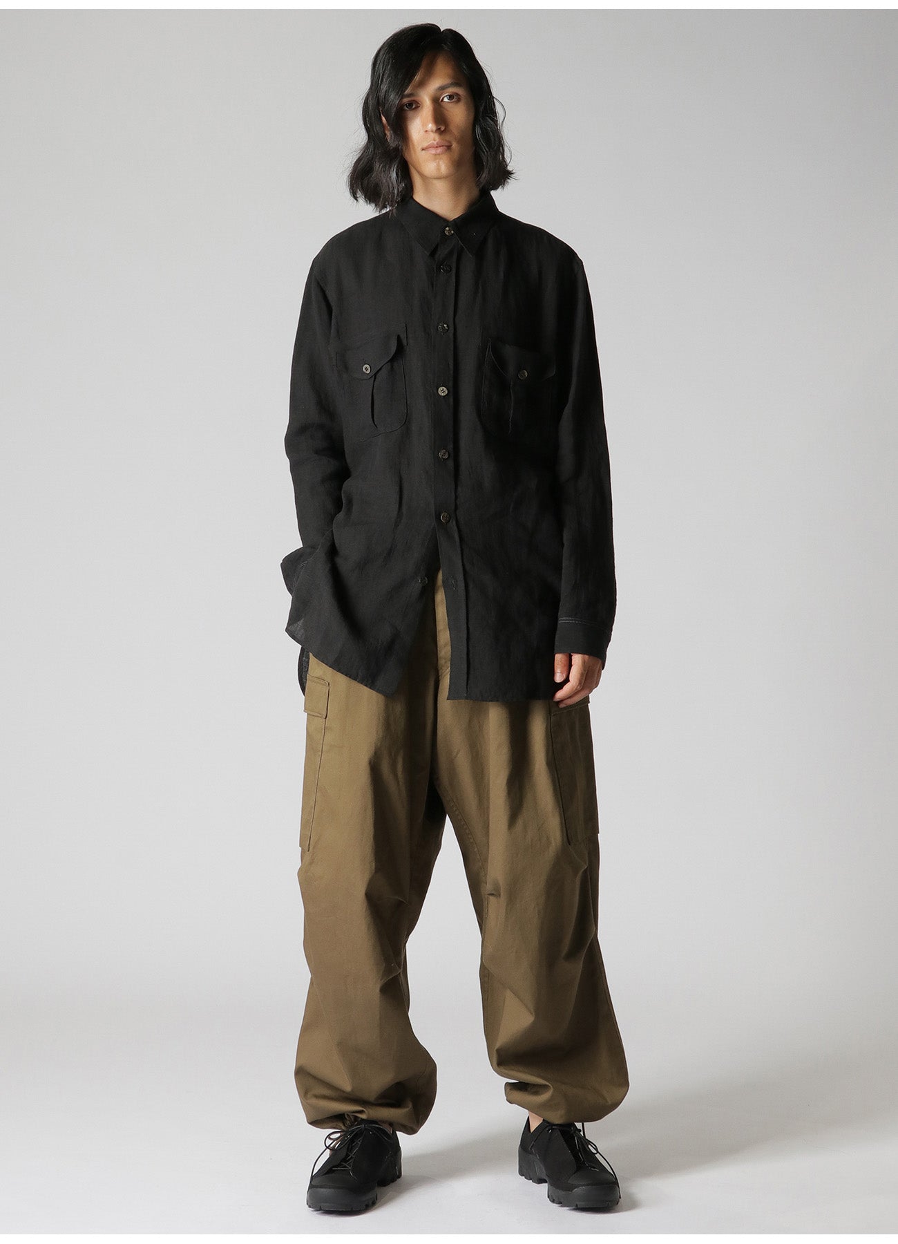 BEIGE KATSURAGI CARGO PANTS