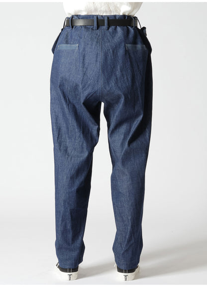 11oz BLUE DENIM PANTS WITH TRIPLE STITCH