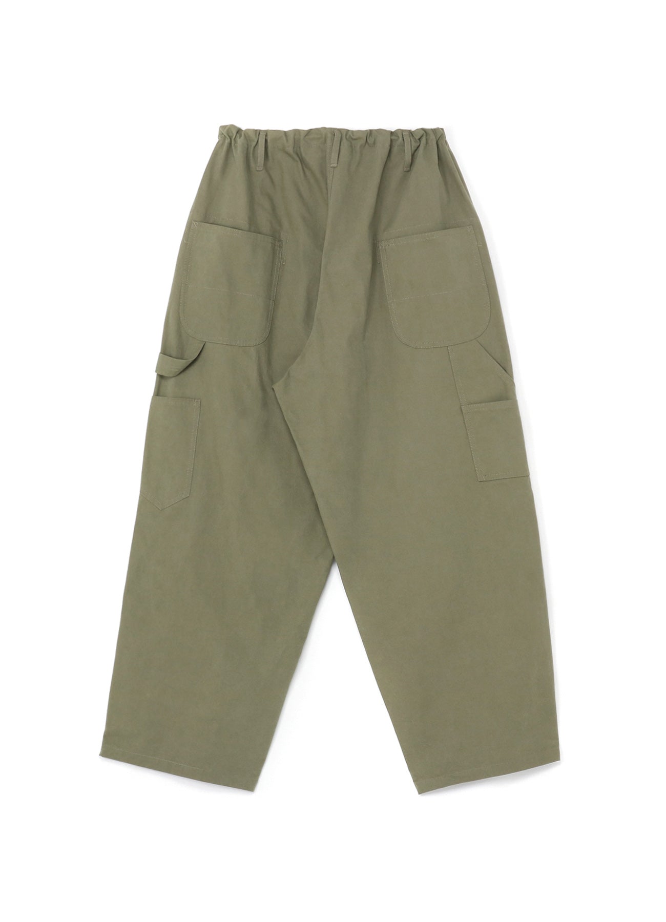 MILITARY POPLIN PAINTER PANTS WITH TRIPLE STITCH