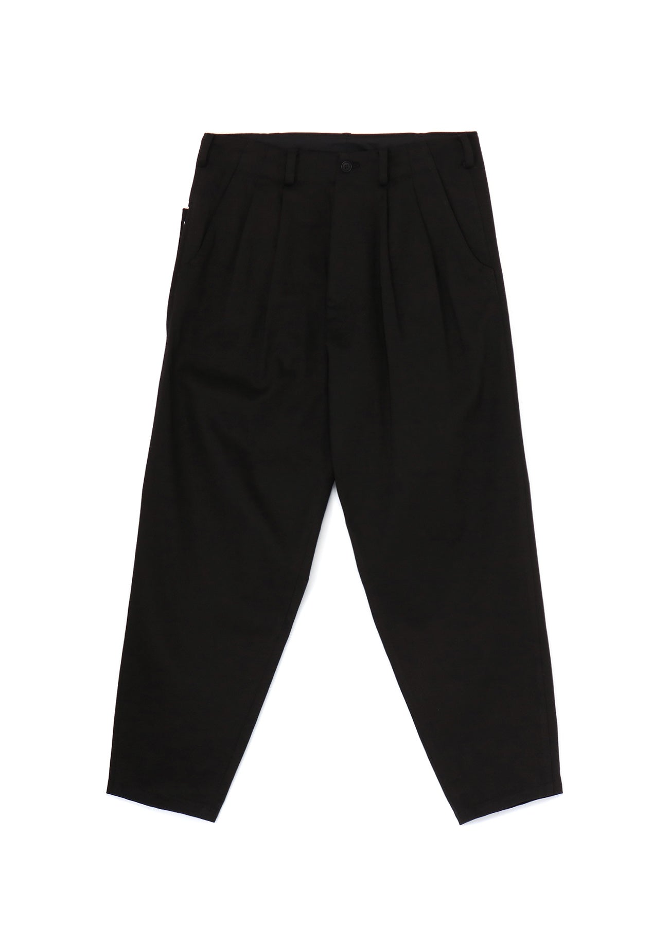 BLACK KATSURAGI PANTS WITH ZIPPER POCKET